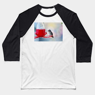 Hummingbird Halo Baseball T-Shirt